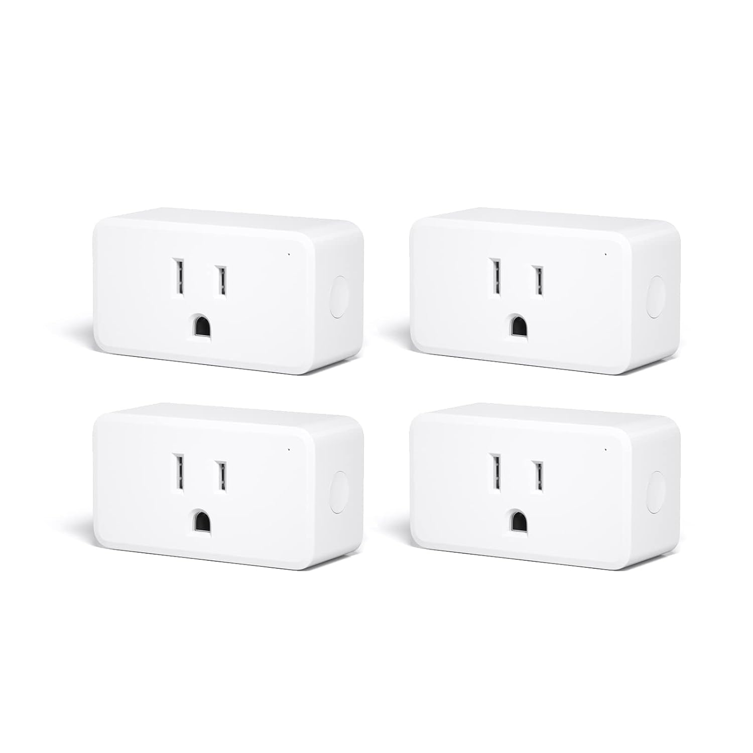 THIRDREALITY Zigbee smart plugs 4-pack in white with energy monitoring for Home Assistant automation